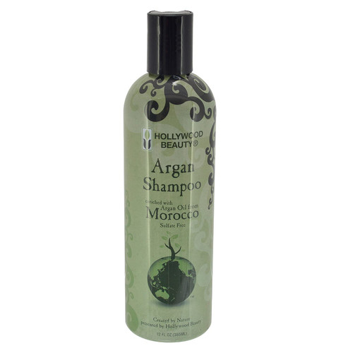 Hollywood Beauty Argan Shampoo Enriched With Argan Oil From Morocco - 355ml Hollywood Beauty Argan Shampoo Enriched With Argan Oil From Morocco - 355ml