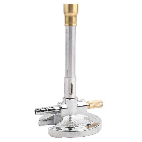 1Pcs Premium Bunsen Burner, Micro Single Tube Bunsen Burner Gas Light, for Liquid Lab Heating Equipment, HeatResistant, Firm, and Durable
