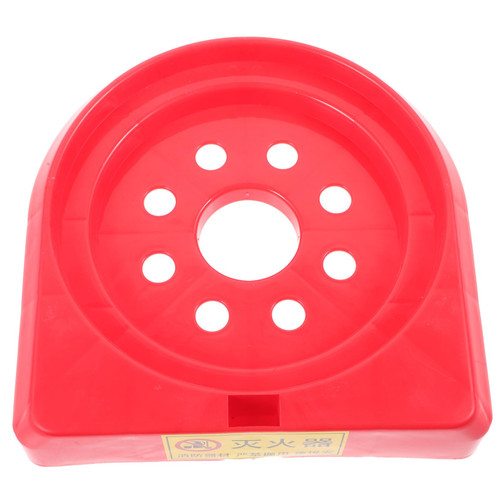 Veemoon Fire Extinguisher Base Truck Fire Extinguisher Mounts Fire Extinguisher Mount Bracket Metal Extinguisher Hook Filing Cabinet Plastic Fire Extinguisher Bracket Hanger Fluorescence