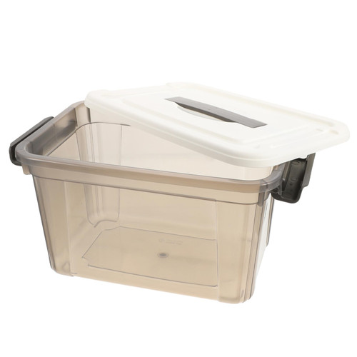 BESTOYARD Transparent Storage Box Plastic Blanket Basket Storage Bins Sundries Stackable Tote Container Clear Storage Case Storage Containers Plastic Book Storage Office Pp Clothing Toy Box