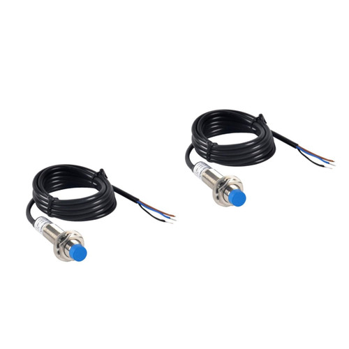 jojofuny 2pcs Inductive Proximity Dx M12 Normally Open
