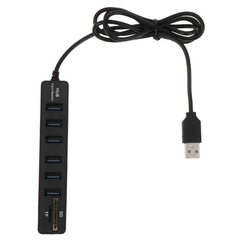 UKCOCO 1pc USB Hub USB Splitters Multifunction Hub Usb2. 0 Data Hub Expansion Transfer Adapters Portable Data Hub Practical USB Splitter USB a Hub Usb2.0 Data Hub Abs Tfsd Dispenser