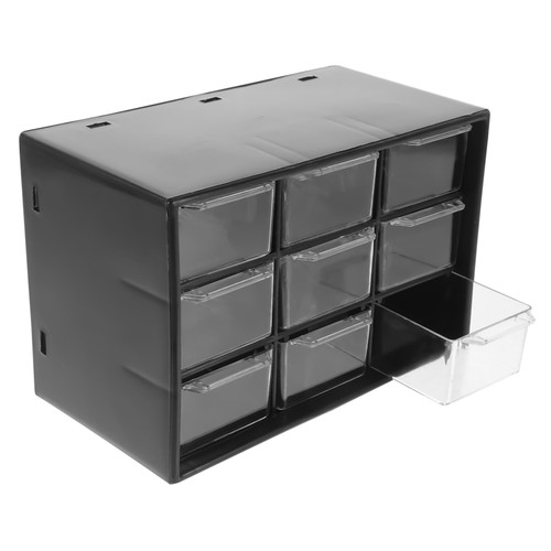 TEHAUX Box Drawer Storage Box Stackable Makeup Drawer Small Drawer Organizer Mini Desk Drawers Desktop Drawer Organizer Classroom Organization Drawers - Plastic Student