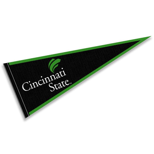 College Flags & Banners Co. Cincinnati State Surge Pennant