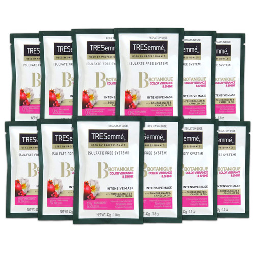 Tresemme Mask Botanique Color Vibrance & Shine 1.5 Ounce (10 Pieces)