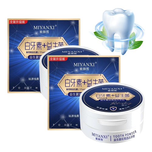 Miyanxi Tooth Powder, Miyanxi Teeth Whitening Powder for Tooth Whitening, Teeth Stain Remover, Tooth Stain Remover, Teeth Whitener, Teeth Whitening Toothpaste, Toothpaste Powder (2PC) Miyanxi Tooth Powder, Miyanxi Teeth Whitening Powder for Tooth Whitening, Teeth Stain Remover, Tooth Stain Remover, Teeth Whitener, Teeth Whitening Toothpaste, Toothpaste Powder (2PC)
