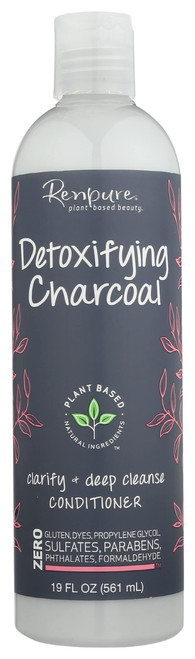 RENPURE Detoxifying Charcoal Conditioner, 19 FZ RENPURE Detoxifying Charcoal Conditioner, 19 FZ