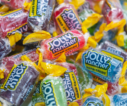 Jolly Rancher Assorted Flavors Hard Candy, Individually Wrapped, Bulk Candy Bag - 1 Pound (16 oz) Jolly Rancher Assorted Flavors Hard Candy, Individually Wrapped, Bulk Candy Bag - 1 Pound (16 oz)