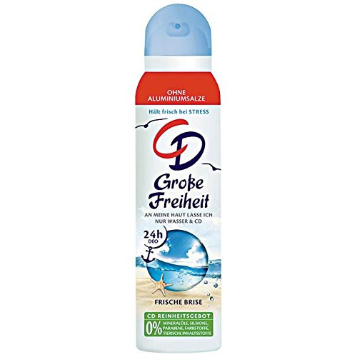 CD Deodorant Spray FRESH BREEZE 150ml with 0% Aluminum