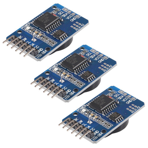 ATNSINC 3PCS DS3231 Real Time Clock Module AT24C32 RTC Module IIC Timer Alarm Clock Memory Board for Arduino