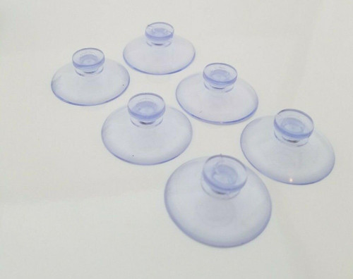 6 Pcs.Clear Suction Cups for The 3 Cups Bracket for Cobra Radar Detectors 3 Cups Bracket
