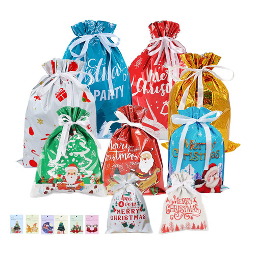 35 Pack Christmas Gift Bags with Drawstring, Assorted Size Christmas Wrapping Bags Small Medium Large Jumbo Bulk Holiday Gift Bags with Hanging Gift Tags Reusable Plastic Xmas Santa Present Bags 35 Pack Christmas Gift Bags with Drawstring, Assorted Size Christmas Wrapping Bags Small Medium Large Jumbo Bulk Holiday Gift Bags with Hanging Gift Tags Reusable Plastic Xmas Santa Present Bags