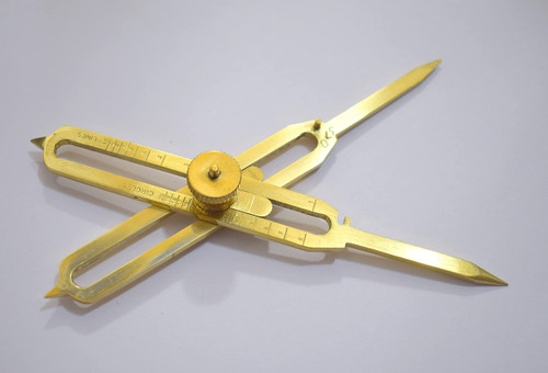 Noor nautical Brass 6 inch Divider Drafting Proportional Tool 6inches Navigational Compass