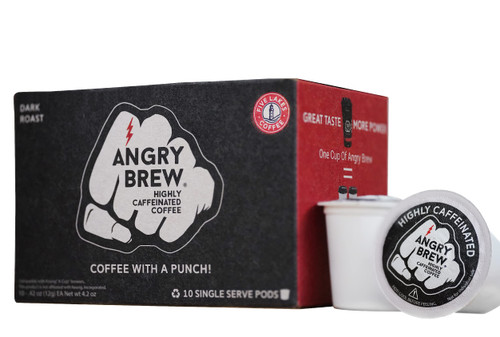 Five Lakes Coffee Single Serve Pods - Angry Brew - Coffee with a punch! Dark roast, coffee Five Lakes Coffee Single Serve Pods - Angry Brew - Coffee with a punch! Dark roast, coffee