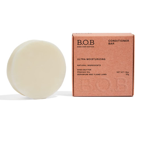 B.O.B BARS OVER BOTTLES Solid Conditioner Bar for Intense Moisture |Frizz Control| Hair Care, Ideal Ph Balance | Natural, Vegan | Eco-friendly, Sustainable, Plastic Free | Waterless & Zero Waste B.O.B BARS OVER BOTTLES Solid Conditioner Bar for Intense Moisture |Frizz Control| Hair Care, Ideal Ph Balance | Natural, Vegan | Eco-friendly, Sustainable, Plastic Free | Waterless & Zero Waste