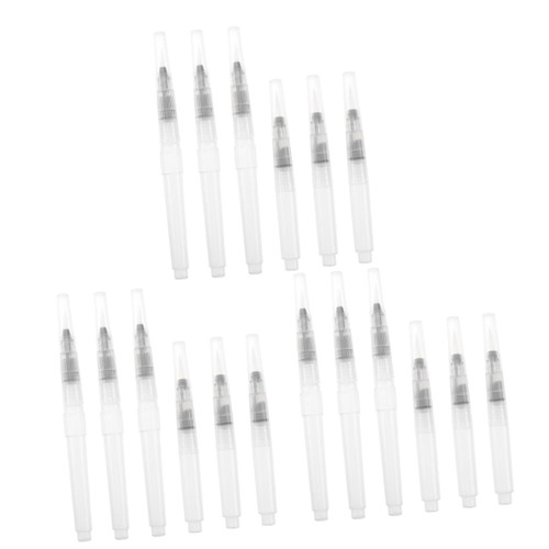 Tofficu 18 Pcs Water Color Pens Watercolor Pens Water Soluble Colored Pencils Watercolor Brush Pens Watercolor Brush Markers Water Brush Pens for Water Pen Painting Suit Ink Bulk Travel