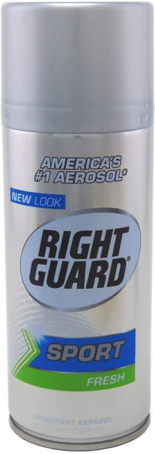 Right Guard Sport Deodorant Aerosol, Fresh, 8.5 Ounce