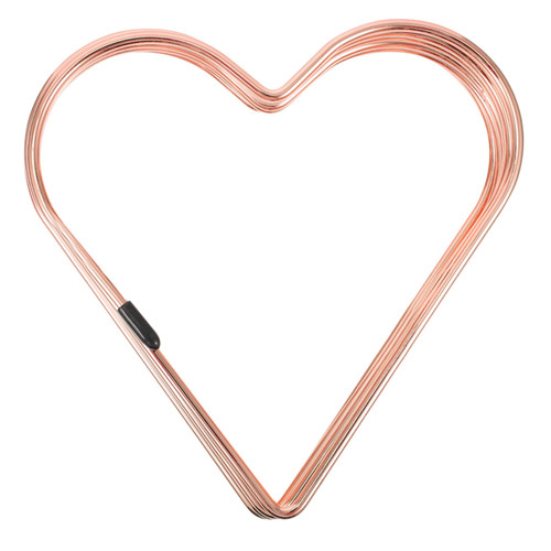 TEHAUX Bookend Wire File Holder Desktop Bookcase File Holder Rack File Sorter Heart Shaped File Holder Desk File Holder Creative Book Holder Magazine Tie Wrought Iron Office Storage