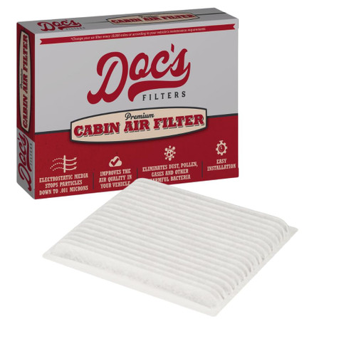 Doc's Filters DC3965 Cabin Air Filter | Fits Scion xA/xB 2004-2006, TC 2005-2010, Toyota Echo 2000-2005, Rav4 2000-2005, Yaris 2004-2005