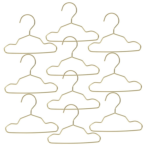 Angoily 10pcs Pet Hanger Pet Accessories Replaceable Dog Hangers Small Dog Hangers Kids Clothes Hanger Small Dog Accessories Childrens Hangers Doll Baby Metal The Cat Clothing Support