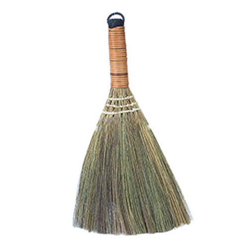 Straw Broom Duster Kitchen Countertop Broom Household Brooms Hand-Made Broom Office Table Dust Brush Manual Palm Broom Desk Broom Small Broom Small Whisk Broom Clean Soft Broom