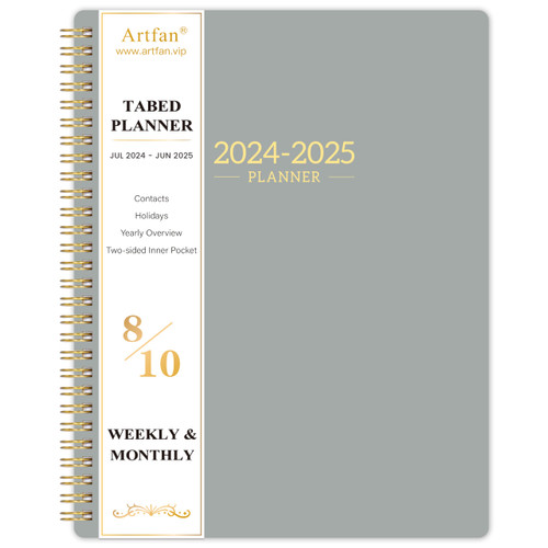 2024-2025 Planner - JUL 2024 - JUN 2025, Academic Planner/Calendar 2024-2025, 2024-2025 Planner Weekly and Monthly with Tabs, 8" x 10", Flexible Cover + Thick Paper + Twin-Wire Binding + Calendars, 2024-2025 Planner - JUL 2024 - JUN 2025, Academic Planner/Calendar 2024-2025, 2024-2025 Planner Weekly and Monthly with Tabs, 8" x 10", Flexible Cover + Thick Paper + Twin-Wire Binding + Calendars,