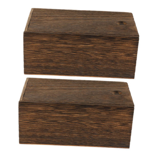 TEHAUX 2pcs Box Wooden Drawer Vintage Decor Storage Bins Gift Boxes Jewlery Jewelry Boxes Wooden Jewelry Organizer Decorative Jewelry Case Small Jewelry Natural Wood With Cover TEHAUX 2pcs Box Wooden Drawer Vintage Decor Storage Bins Gift Boxes Jewlery Jewelry Boxes Wooden Jewelry Organizer Decorative Jewelry Case Small Jewelry Natural Wood With Cover