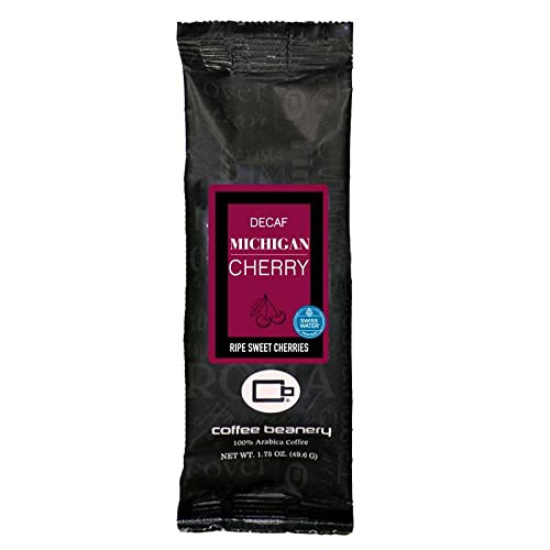 Michigan Cherry Flavored Coffee | 1.75oz Try Me Size Ground Coffee Sampler | Light Roast