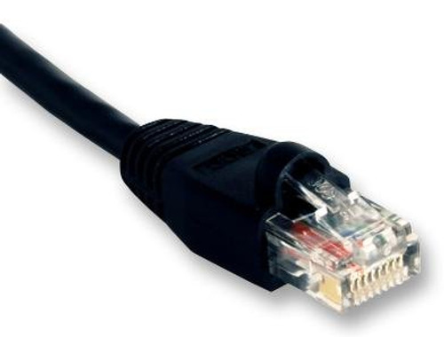 SANOXY Network Cables Network Cable, Cat5e, RJ45 Plug, RJ45 Plug, 16.4 ft, 5 m, Black