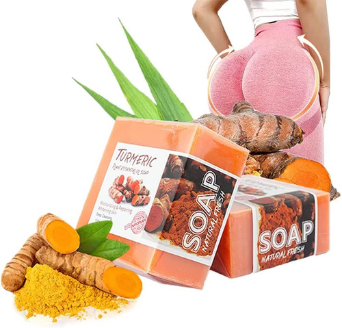 SINGOVE 1PCS PlumpOrigin Butt Enlargement Ginger Soap, Hip Lifting Soap, Lymphatic Detox Organic Ginger Soap, Relieve Stress and Improve Sleep, Natural Ginger Bar Soap for All Skin Types