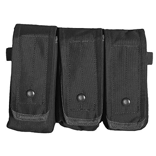 Fox Outdoor Rip-Away AR-15/AK 47 Triple Mag Pouch Black