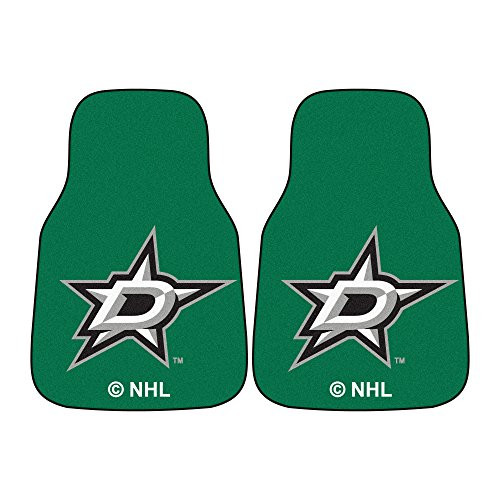 FANMATS NHL Dallas Stars Nylon Face Carpet Car Mat FANMATS NHL Dallas Stars Nylon Face Carpet Car Mat