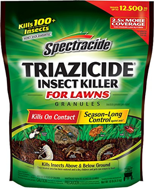 Spectracide Triazicide Insect Killer For Lawns Granules, 10-Pound