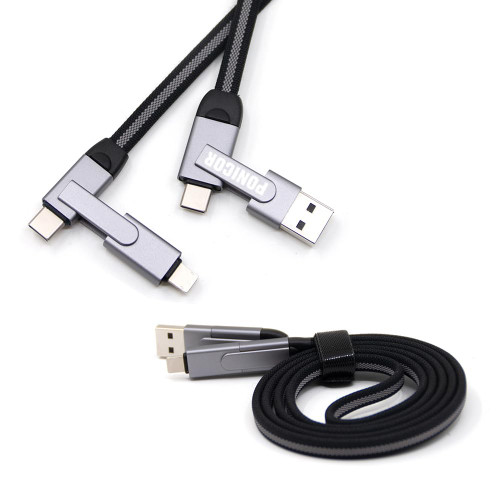 PONICOR 6 in 1 USB C Multi Charging Cable, 3.3FT Universal USB Charger Cable with Type-c/Micro USB/iOS Port Connector, 3A Fast Charging Cable and Data Sync Cord PONICOR 6 in 1 USB C Multi Charging Cable, 3.3FT Universal USB Charger Cable with Type-c/Micro USB/iOS Port Connector, 3A Fast Charging Cable and Data Sync Cord