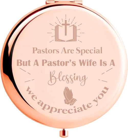 Pastor Wife Appreciation Gifts, Pastor's Wife Gifts, Religious Gift for Minister's Wife, Thank You Gift for Pastor Wife, Thanksgiving for Pastors Wife Makeup Compact Mirror Pastor Wife Appreciation Gifts, Pastor's Wife Gifts, Religious Gift for Minister's Wife, Thank You Gift for Pastor Wife, Thanksgiving for Pastors Wife Makeup Compact Mirror