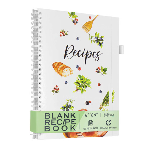OUTSHINE Blank Recipe Book to Write in Your Own Recipes 6x9 Fresh Greens, Recipe Book,Recipe Binder, Recipe Book Blank, Recipe Notebook, Cookbook Binder, Recipe Journal, Blank Cookbook OUTSHINE Blank Recipe Book to Write in Your Own Recipes 6x9 Fresh Greens, Recipe Book,Recipe Binder, Recipe Book Blank, Recipe Notebook, Cookbook Binder, Recipe Journal, Blank Cookbook