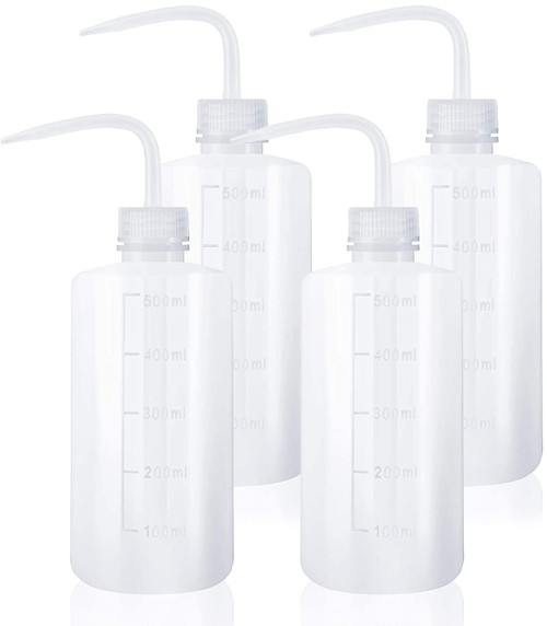 Oubest 4pcs Squeeze Bottles 500ml 16oz Wash Bottle Ldpe Plastic Squirt Water Bottle for Medical Label Tattoo Lash Water Succulent Watering Irrigation -White Oubest 4pcs Squeeze Bottles 500ml 16oz Wash Bottle Ldpe Plastic Squirt Water Bottle for Medical Label Tattoo Lash Water Succulent Watering Irrigation -White