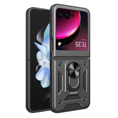 for Motorola Moto Razr Plus 2023 Case - Moto Razr+ 2023 Cases Motorola Razr Gen 4 Cover (Black)