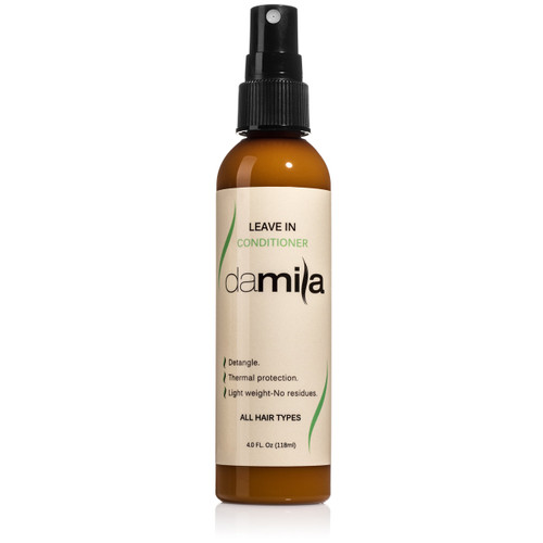 damila Keratin Leave In Conditioner Spray for Fine, Dry, Damaged and Curly Hair - Detangles and Protects Against Heat - Extends Your Keratin Treatment - Sulfate and Paraben Free (4 oz.)