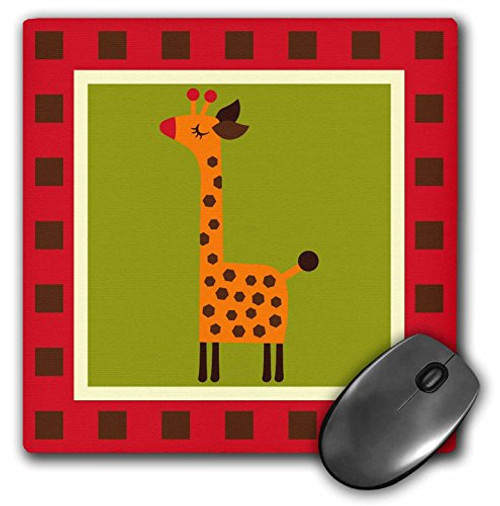 3dRose LLC 8 x 8 x 0.25 Cute Giraffe Whimsical Children's Art Animals Mouse Pad (mp_79252_1) 3dRose LLC 8 x 8 x 0.25 Cute Giraffe Whimsical Children's Art Animals Mouse Pad (mp_79252_1)