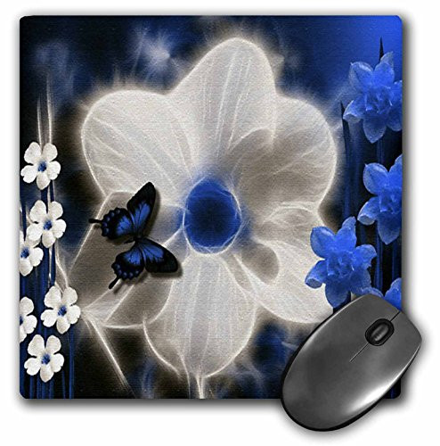 3dRose LLC 8 x 8 x 0.25 Inches Daffodil Mouse Pad (mp_9123_1)
