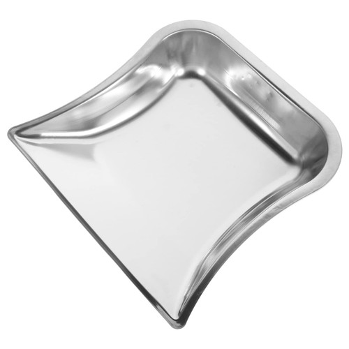 CIYODO Desktop Dustpan Garbage Shovel Trash Shovel Trash Can Outdoor Dustpan Handled Dustpan Small Dustpan Outdoor Broom Dustpan Metal Pan Mini Pan Stainless Steel Office Floor Clean