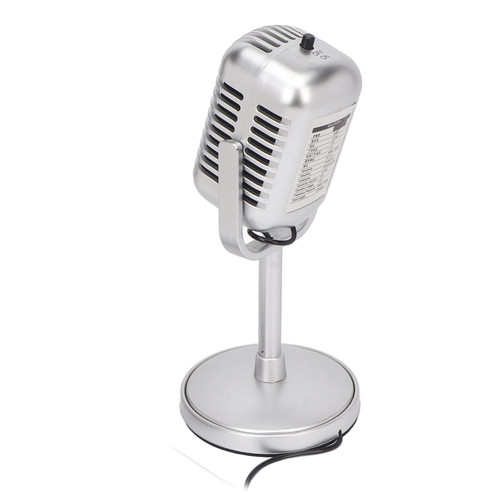 Heayzoki 3.5mm Omni Directional Wired Microphone, Home Recording Online Chats PC Microphone, Plug and Play Gaming Microphones for Desktop Computers Laptop