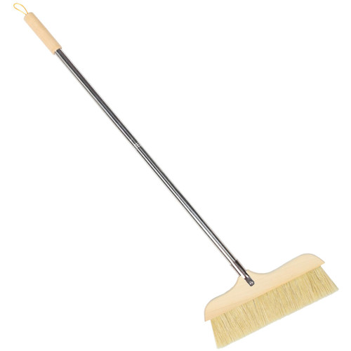 LIFKOME Heavy Duty Broom, Long Handle Bristle Broom Outdoor Angle Broom Floor Cleaning Broom Sweeping Brush for Garage Kitchen Office Patio Courtyard Concrete A LIFKOME Heavy Duty Broom, Long Handle Bristle Broom Outdoor Angle Broom Floor Cleaning Broom Sweeping Brush for Garage Kitchen Office Patio Courtyard Concrete A