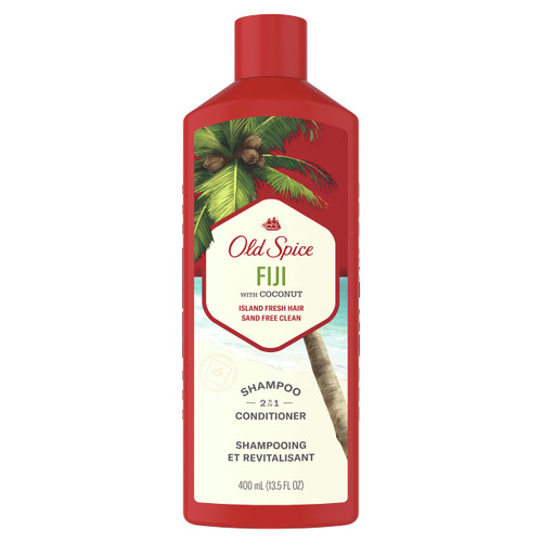 Old Spice Fiji 2in1 Shampoo and Conditioner for Men, 13.5 fl oz, 5.449 Fl oz Old Spice Fiji 2in1 Shampoo and Conditioner for Men, 13.5 fl oz, 5.449 Fl oz
