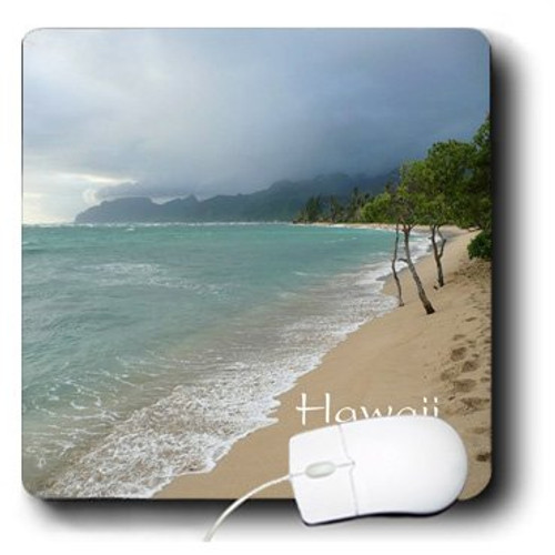3dRose LLC 8 x 8 x 0.25 Inches Mouse Pad, Print of Beautiful Foggy Beach Scene in Hawaii - (mp_182542_1) 3dRose LLC 8 x 8 x 0.25 Inches Mouse Pad, Print of Beautiful Foggy Beach Scene in Hawaii - (mp_182542_1)