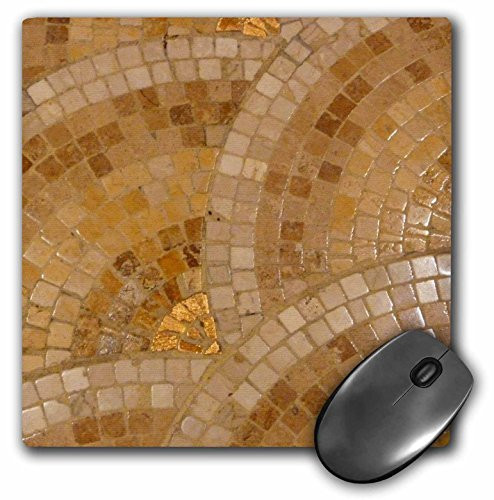 3dRose LLC 8 x 8 x 0.25 Inches Mouse Pad, Scallop Copper Like (mp_29693_1)