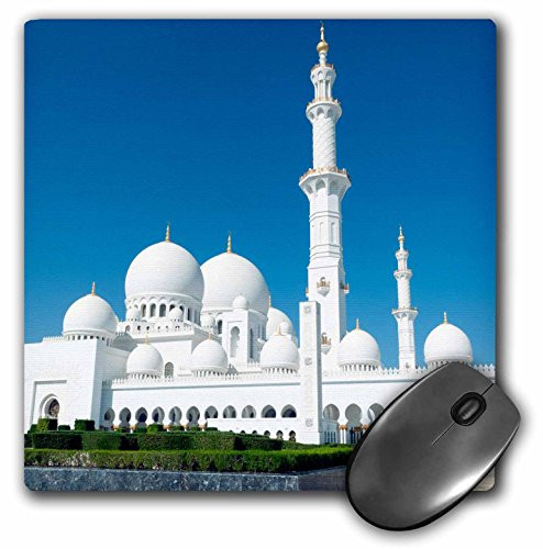 3drose Sheikh Zayed Grand Mosque, 8th Largest Mosque, Abu Dhabi, UAE - Mouse Pad