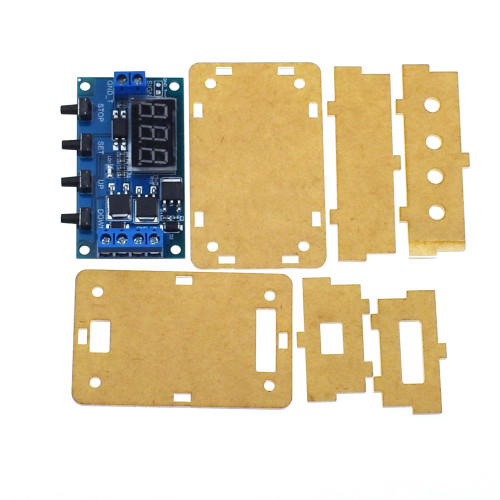 Timer Delay Relay DC 5V 12V 24V On Off Timer Module Trigger Cycle Dual MOS Delay Control Board (ZK-J06)