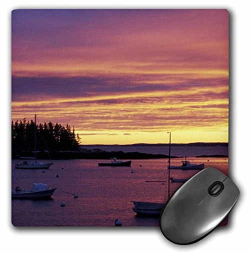 3dRose LLC 8 x 8 x 0.25 Inches Southport Island Boothbay Harbor Maine Jerry and Marcy Monkman Mouse Pad (mp_90675_1)